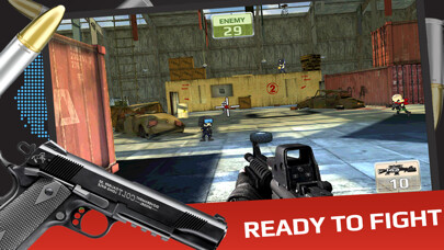 Emulate iPhone app Strike Gun Counter Combat Wars using MyAndroid
