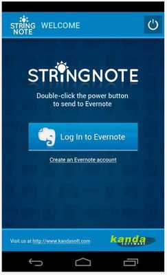 Emulate Android APK Stringnote MyIdeas in Evernote Emulate Android APK Stringnote MyIdeas in Evernote