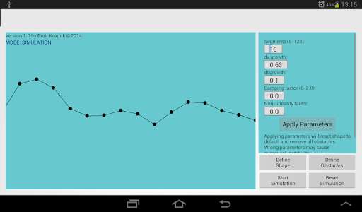 Run android online APK String Simulator from MyAndroid or emulate String Simulator using MyAndroid