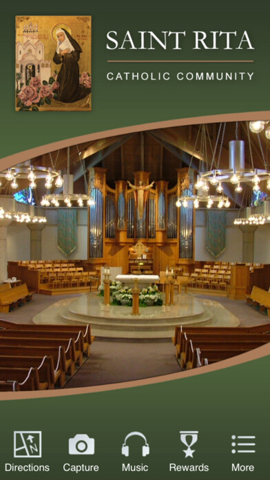 Emulate iPhone app St. Rita Catholic Community - Dallas, TX using MyAndroid Emulate iPhone app St. Rita Catholic Community - Dallas, TX using MyAndroid