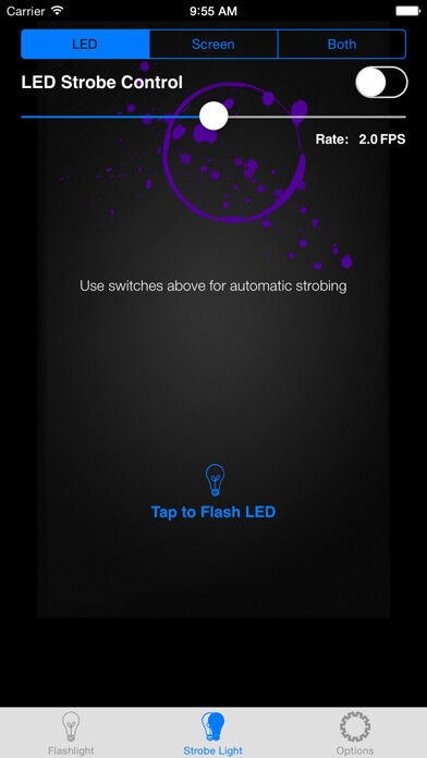 Emulate iPhone app Strobe Light using MyAndroid Emulate iPhone app Strobe Light using MyAndroid