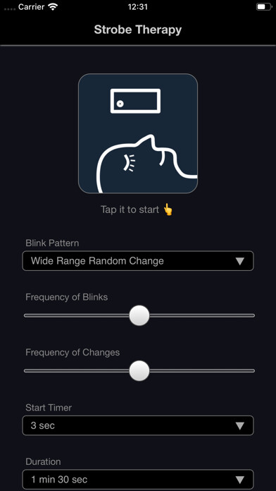 Emulate iPhone app Strobe Therapy using MyAndroid Emulate iPhone app Strobe Therapy using MyAndroid