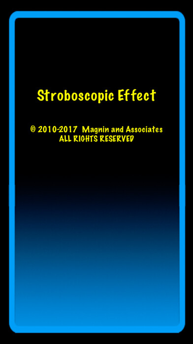 Emulate iPhone app Stroboscopic Effect using MyAndroid