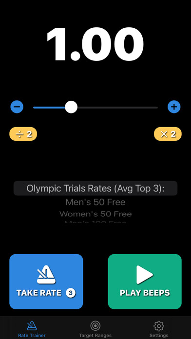 Emulate iPhone app Stroke Rate Trainer using MyAndroid Emulate iPhone app Stroke Rate Trainer using MyAndroid