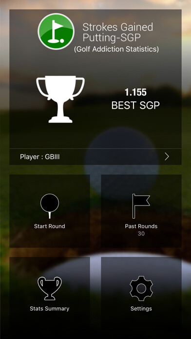 Emulate iPhone app Strokes Gained Putting using MyAndroid