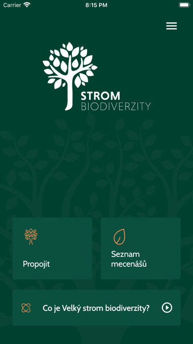 Emulate iPhone app Strom Biodiverzity using MyAndroid