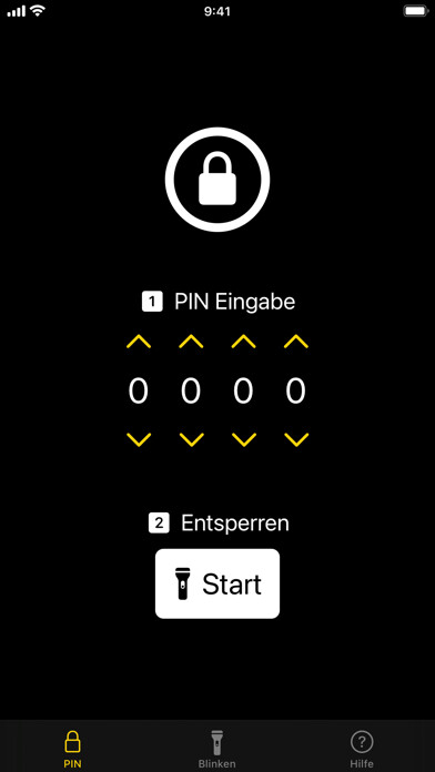 Emulate iPhone app Stromlampe - EDL21 Stromzähler using MyAndroid