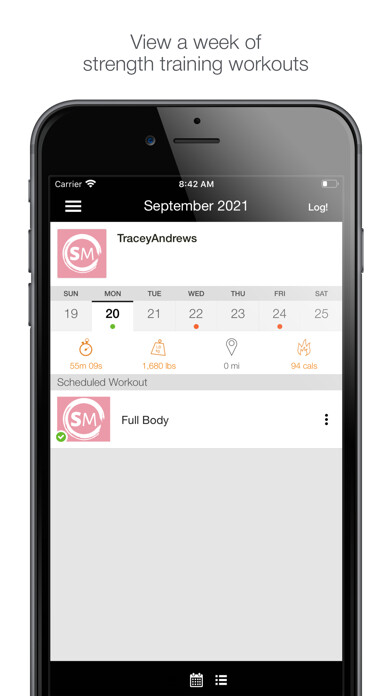 Emulate iPhone app Stronger Movement using MyAndroid