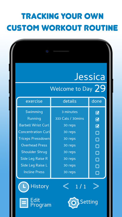 Emulate iPhone app Stronger Than Yesterday: Workout Log for Fitness using MyAndroid Emulate iPhone app Stronger Than Yesterday: Workout Log for Fitness using MyAndroid