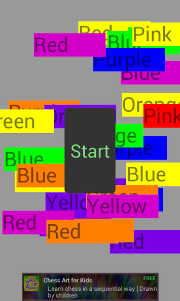 Run android online APK Stroop Effect Challenge Test from MyAndroid or emulate Stroop Effect Challenge Test using MyAndroid