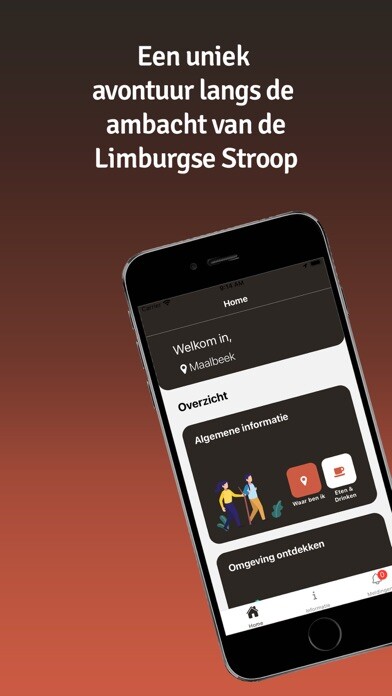 Emulate iPhone app Strooptocht using MyAndroid