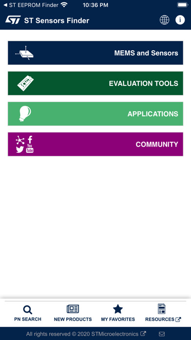 Emulate iPhone app ST Sensors Finder using MyAndroid Emulate iPhone app ST Sensors Finder using MyAndroid