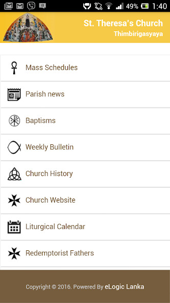 Run android online APK St. Theresas Church from MyAndroid or emulate St. Theresas Church using MyAndroid