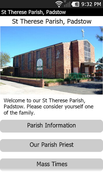 Emulate Android APK St Therese Parish, Padstow