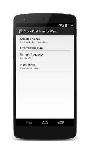 Emulate Android APK Stuck Pixel Fixer for Wear Emulate Android APK Stuck Pixel Fixer for Wear