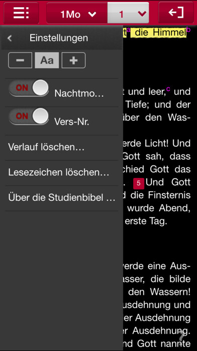 Emulate iPhone app Stud. Bibel Schlachter 2000 using MyAndroid Emulate iPhone app Stud. Bibel Schlachter 2000 using MyAndroid