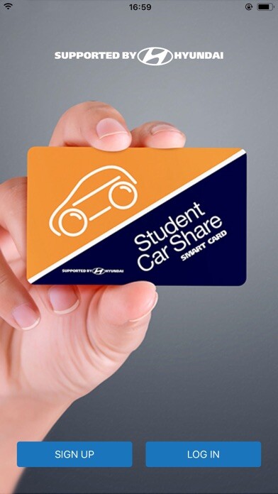 Emulate iPhone app Student Car Share using MyAndroid