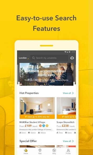 Run android online APK Student.com: Search and book student accommodation from MyAndroid or emulate Student.com: Search and book student accommodation using MyAndroid