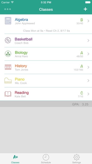 Emulate iPhone app Student Planner • Dog Ate It using MyAndroid
