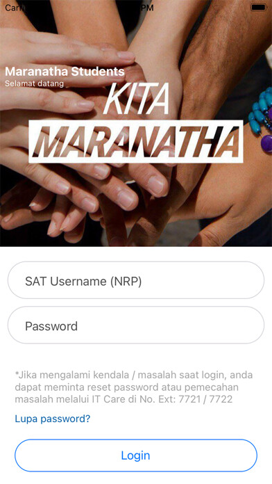 Emulate iPhone app Students Maranatha using MyAndroid Emulate iPhone app Students Maranatha using MyAndroid