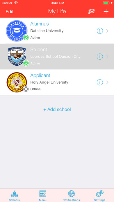 Emulate iPhone app studentUpp using MyAndroid