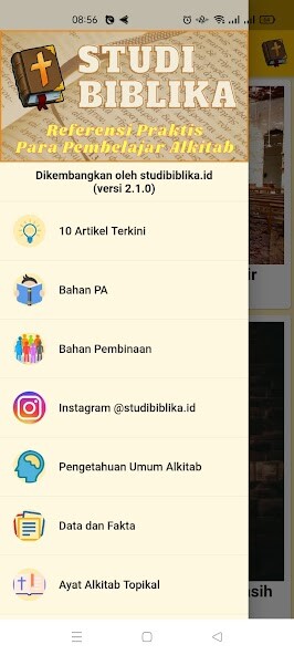 Run android online APK Studi Biblika: Belajar Alkitab from MyAndroid or emulate Studi Biblika: Belajar Alkitab using MyAndroid