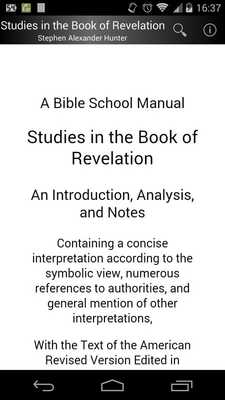 Emulate Android APK Studies in Book of Revelation Emulate Android APK Studies in Book of Revelation