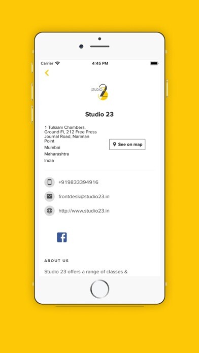 Emulate iPhone app Studio 23 Mumbai using MyAndroid Emulate iPhone app Studio 23 Mumbai using MyAndroid
