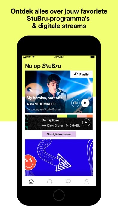 Emulate iPhone app Studio Brussel using MyAndroid Emulate iPhone app Studio Brussel using MyAndroid