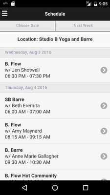 Emulate Android APK Studio B Yoga Barre Emulate Android APK Studio B Yoga Barre