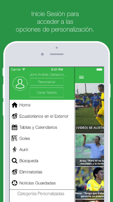 Emulate iPhone app StudioFutbol using MyAndroid Emulate iPhone app StudioFutbol using MyAndroid