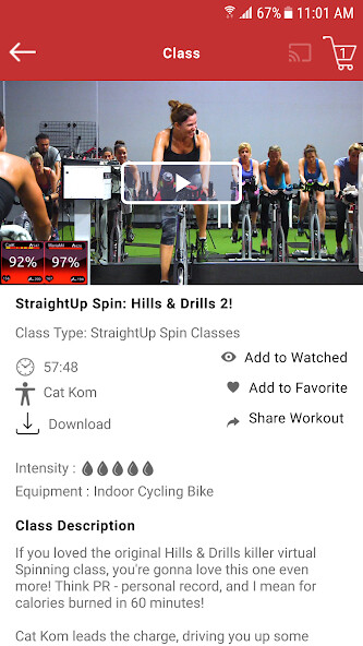 Emulate iPhone app Studio SWEAT onDemand using MyAndroid
