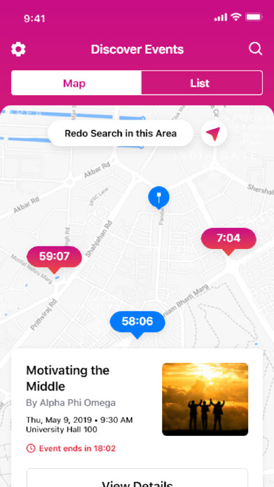 Emulate iPhone app Study Break using MyAndroid