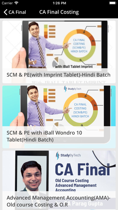 Emulate iPhone app StudyByTech using MyAndroid