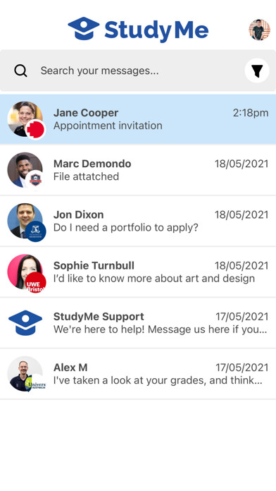 Emulate iPhone app StudyMe using MyAndroid
