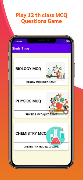 Run android online APK Study Time 12th MCQ Questions from MyAndroid or emulate Study Time 12th MCQ Questions using MyAndroid