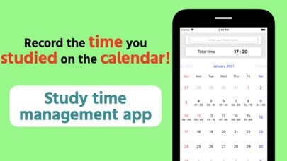 Emulate iPhone app Study time calendar record using MyAndroid Emulate iPhone app Study time calendar record using MyAndroid