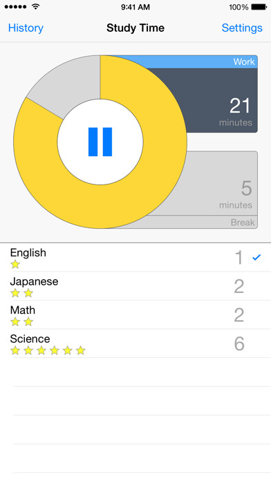 Emulate iPhone app Study Time - Focus on Study using MyAndroid Emulate iPhone app Study Time - Focus on Study using MyAndroid
