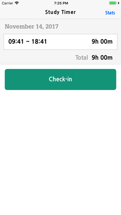 Emulate iPhone app Study Timer - Check in and out using MyAndroid Emulate iPhone app Study Timer - Check in and out using MyAndroid