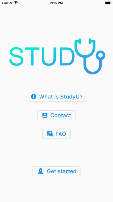 Emulate iPhone app StudyU Health using MyAndroid