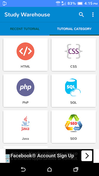 Run android online APK Study Warehouse from MyAndroid or emulate Study Warehouse using MyAndroid