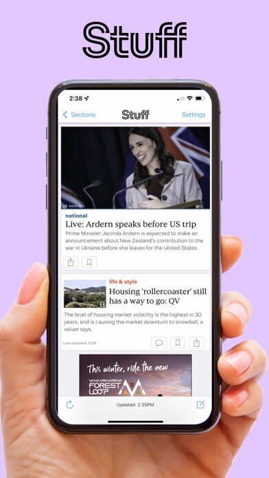 Emulate iPhone app Stuff.co.nz using MyAndroid Emulate iPhone app Stuff.co.nz using MyAndroid