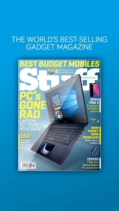 Emulate iPhone app Stuff Magazine using MyAndroid