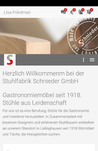 Run android online APK Stuhlfabrik Schnieder GmbH from MyAndroid or emulate Stuhlfabrik Schnieder GmbH using MyAndroid