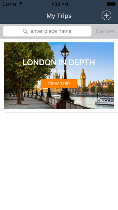 Emulate iPhone app Stumbler Travel Guides using MyAndroid