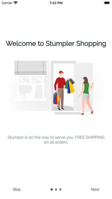 Emulate iPhone app Stumpler Shopping using MyAndroid