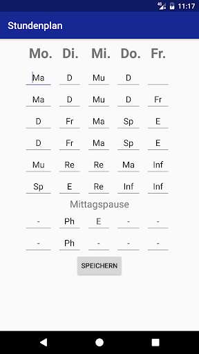 Run android online APK Stundenplan mit Widget from MyAndroid or emulate Stundenplan mit Widget using MyAndroid