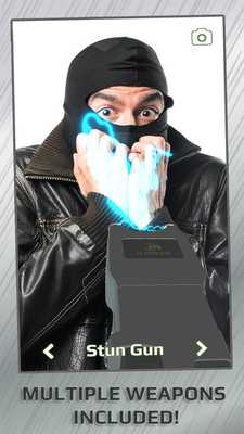 Emulate Android APK Stun Gun Prank AR: Realistic taser gun shock joke Emulate Android APK Stun Gun Prank AR: Realistic taser gun shock joke