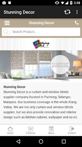 Run android online APK Stunning Decor from MyAndroid or emulate Stunning Decor using MyAndroid