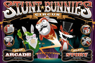 Emulate iPhone app Stunt Bunnies Circus using MyAndroid Emulate iPhone app Stunt Bunnies Circus using MyAndroid
